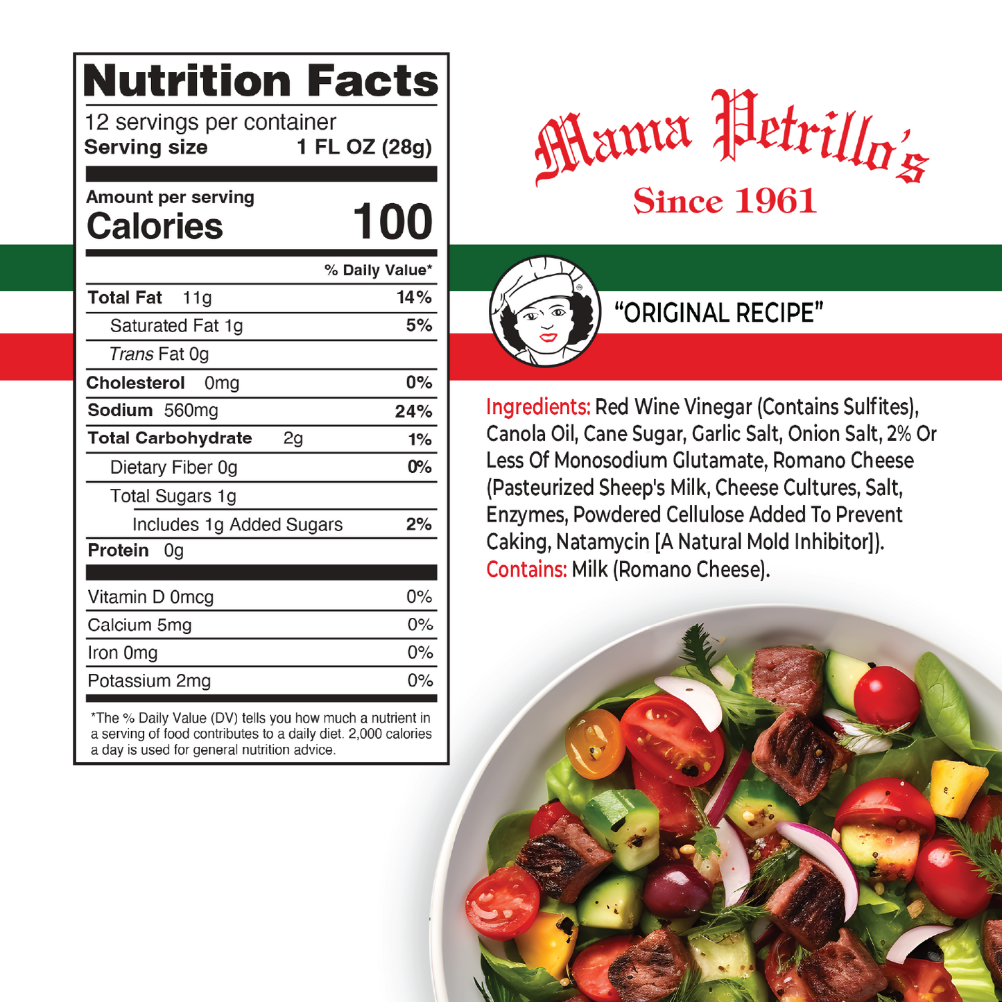 Mama Petrillo's Salad Dressing - 3 Pack